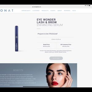 MONAT EYE WONDER BRAN NEW